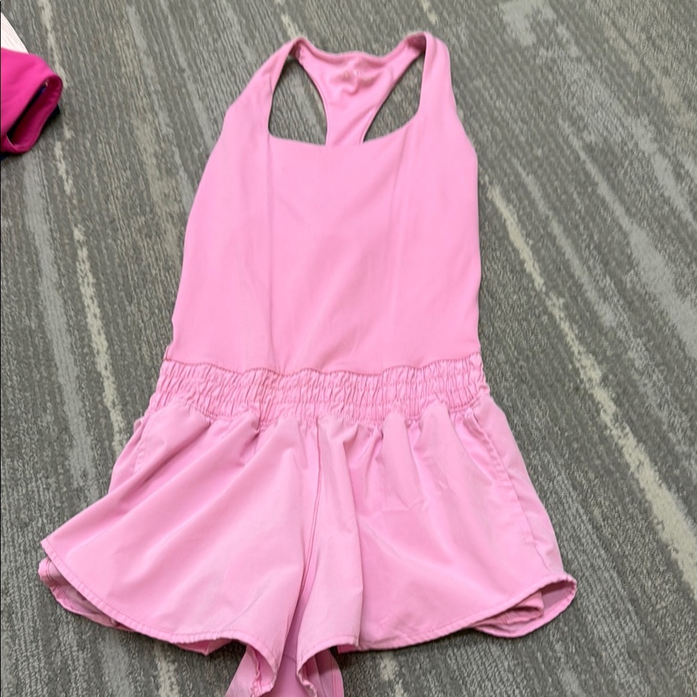 Pink Aerie Athletic Romper